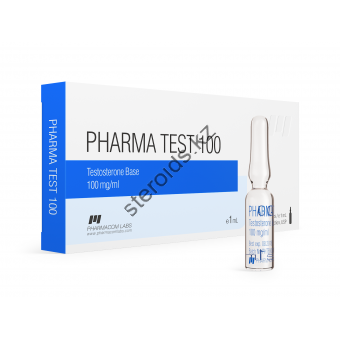 Суспензия тестостерона Фармаком (PHARMATEST 100) 10 ампул по 1мл (1амп 100 мг) - Семей